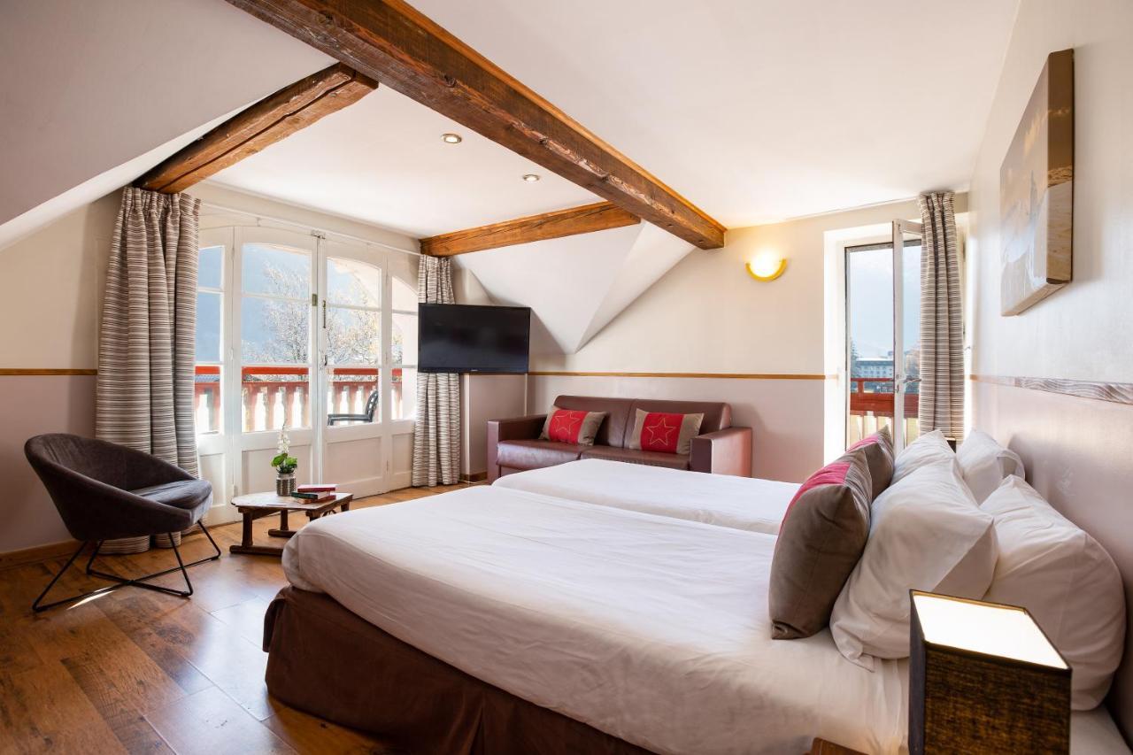 Chalet Hotel La Sapiniere Chamonix Luaran gambar