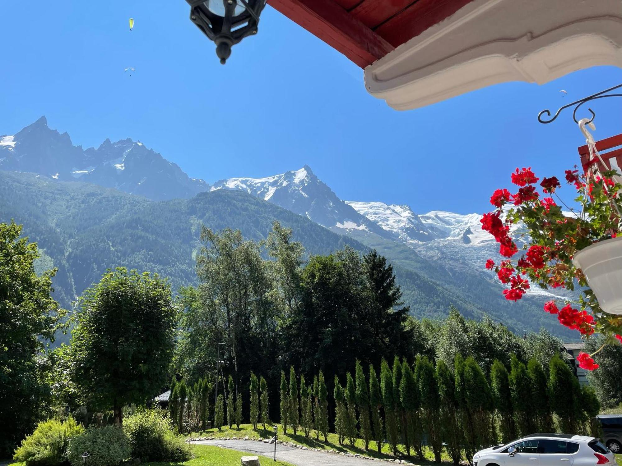 Chalet Hotel La Sapiniere Chamonix Luaran gambar