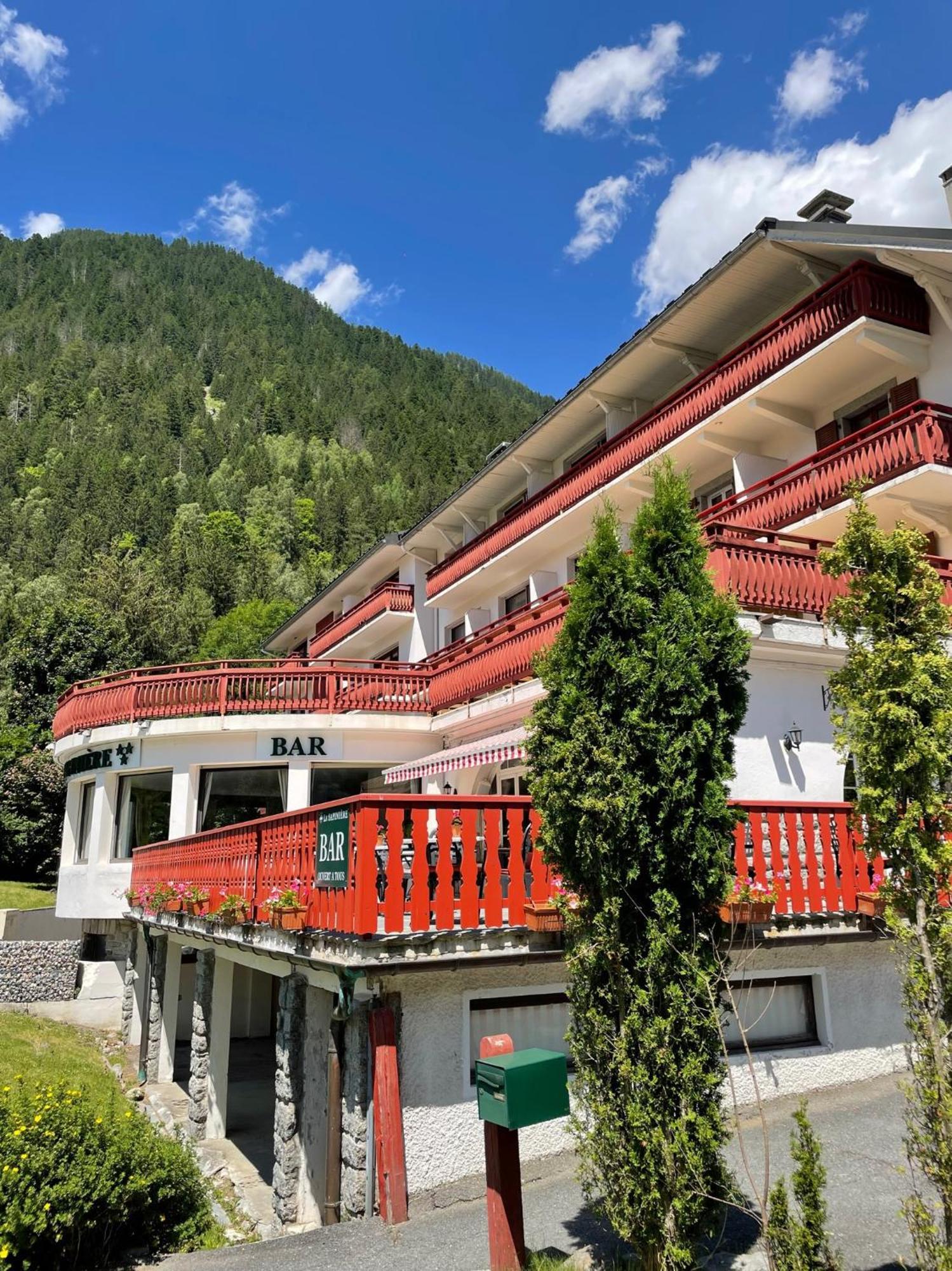 Chalet Hotel La Sapiniere Chamonix Luaran gambar