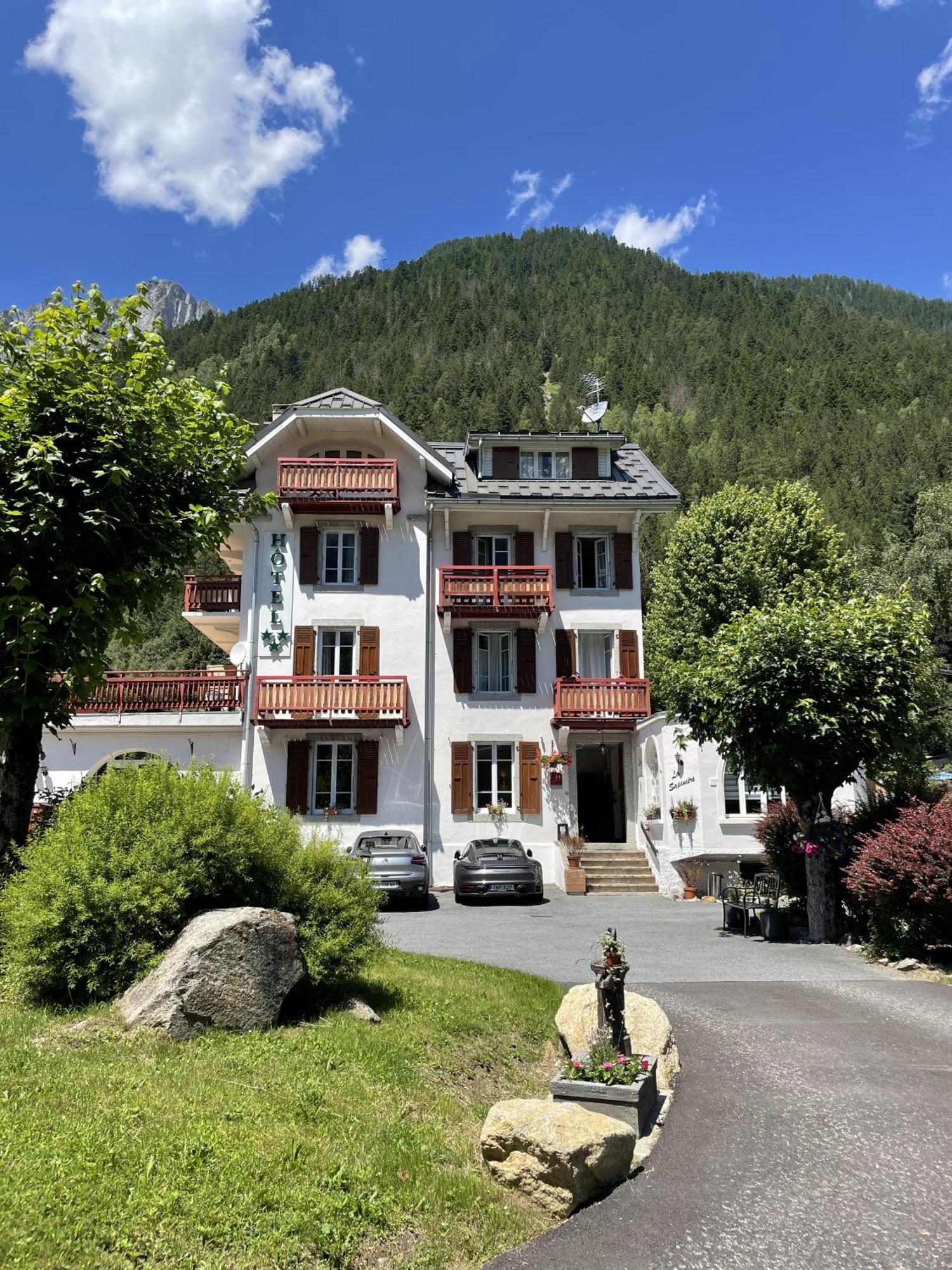 Chalet Hotel La Sapiniere Chamonix Luaran gambar