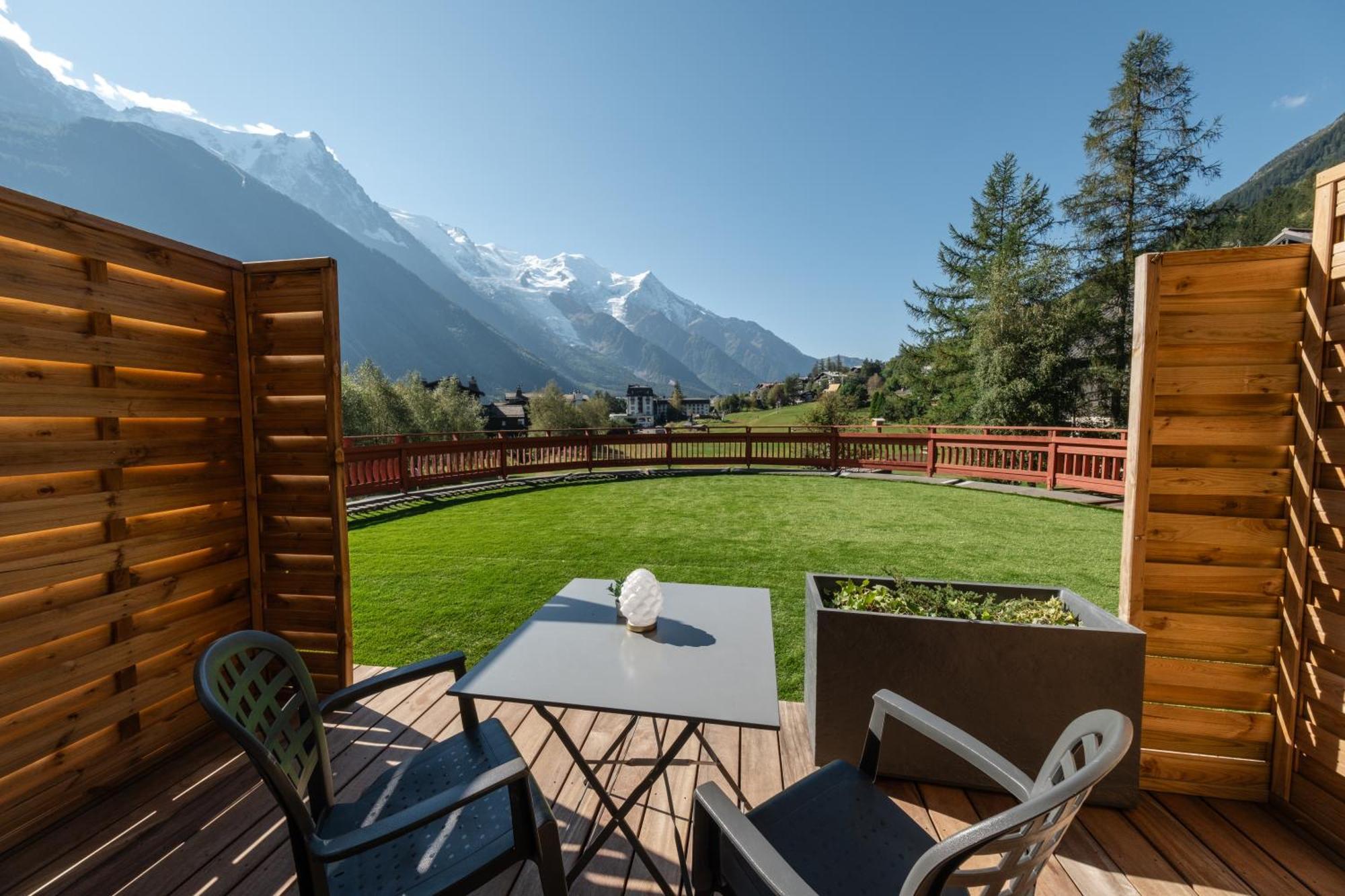 Chalet Hotel La Sapiniere Chamonix Luaran gambar