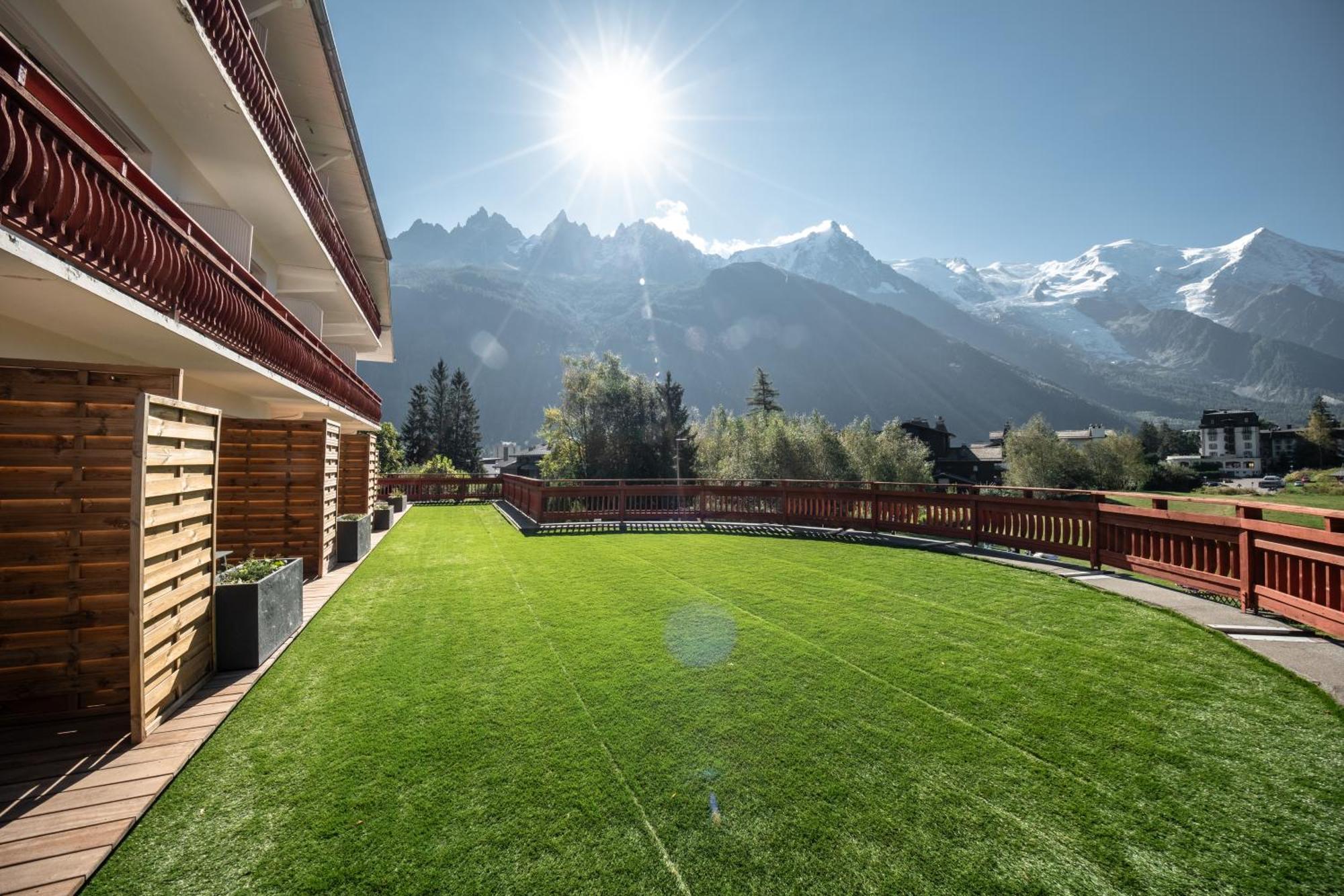 Chalet Hotel La Sapiniere Chamonix Luaran gambar